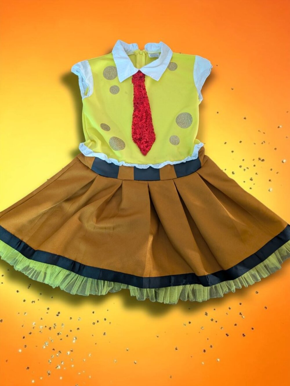 Nickelodeon SpongeBob SquarePants Girls Costume M